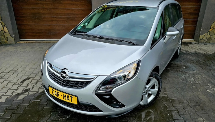 Opel Zafira cena 37999 przebieg: 108000, rok produkcji 2012 z Skalbmierz małe 137